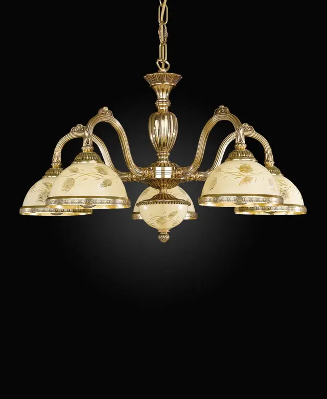 Люстра Reccagni Angelo L 6308/5 — золотой