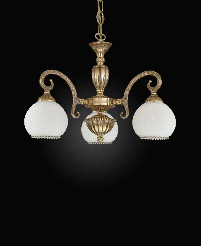 Люстра Reccagni Angelo L 8500/3 — золотой