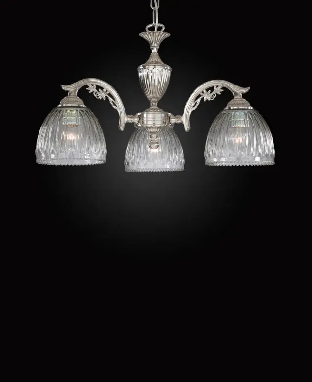 Люстра Reccagni Angelo L 9800/3 — никель