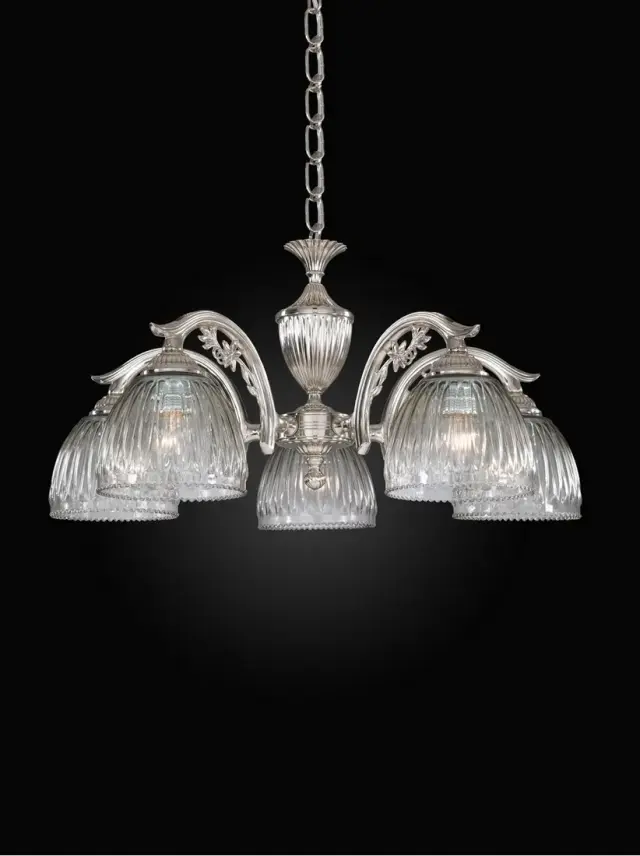 Люстра Reccagni Angelo L 9800/5 — никель