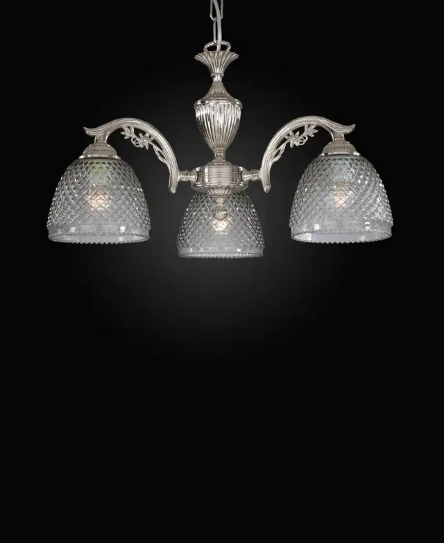 Люстра Reccagni Angelo L 9801/3 — никель