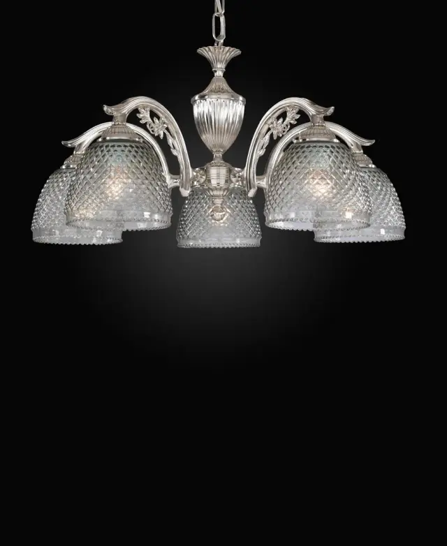 Люстра Reccagni Angelo L 9801/5 — никель