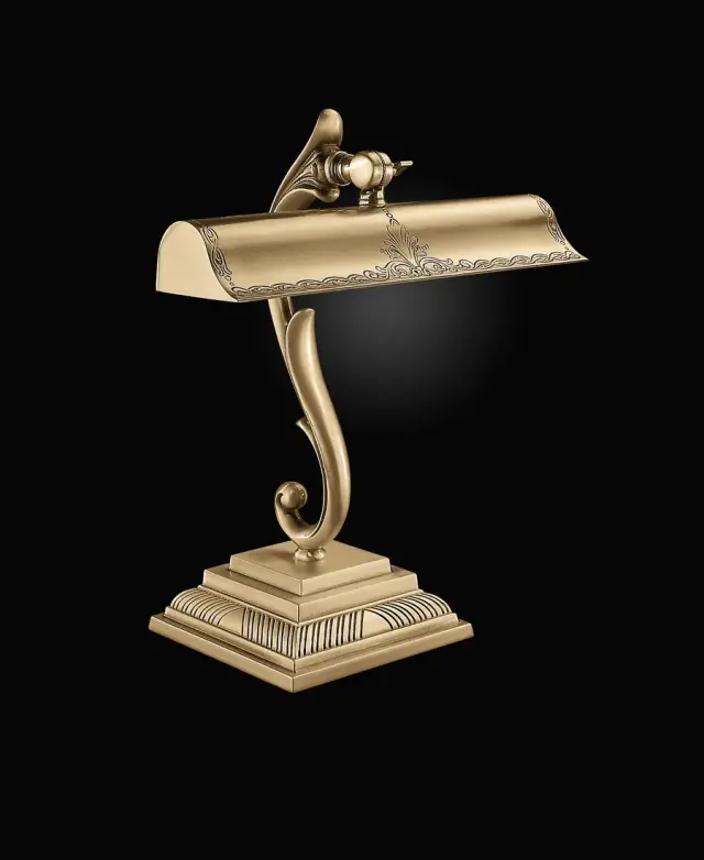 Настольная лампа Reccagni Angelo P 1000/2 BRONZO — бронза