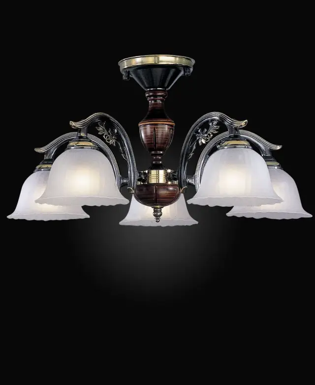 Люстра Reccagni Angelo PL 2700/5 — бронза