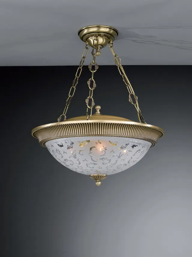 Люстра Reccagni Angelo PL 6212/4 — бронза