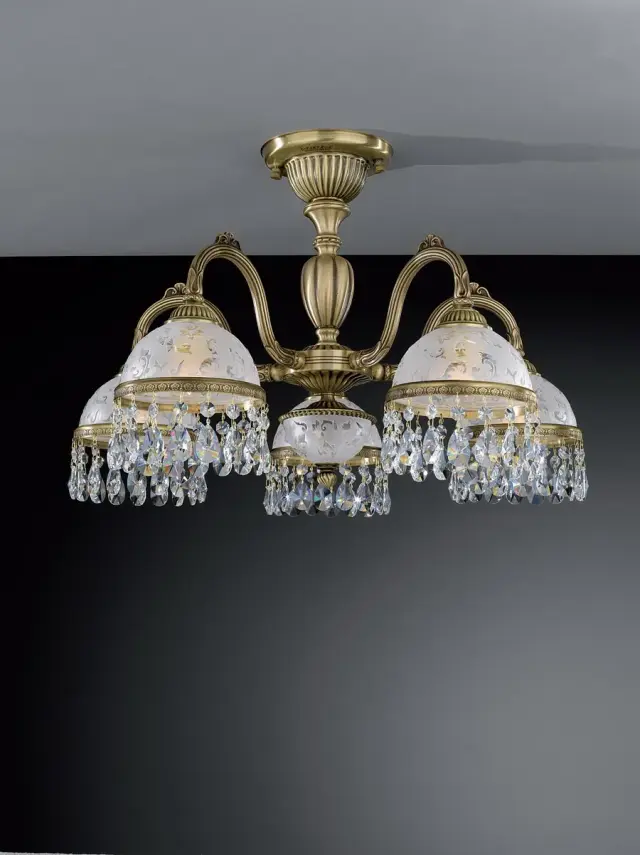 Люстра Reccagni Angelo PL 6220/5 — бронза