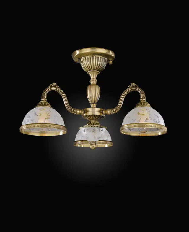 Люстра Reccagni Angelo PL 6222/3 — бронза