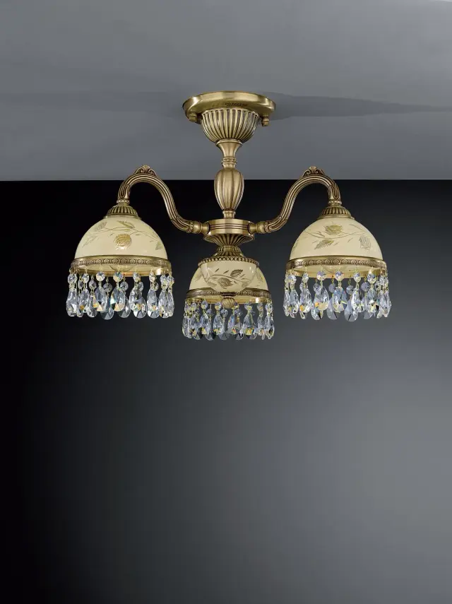 Люстра Reccagni Angelo PL 6226/3 — бронза