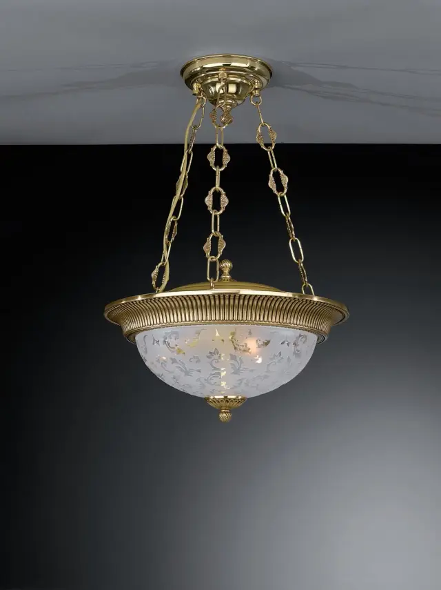 Люстра Reccagni Angelo PL 6312/3 — золотой