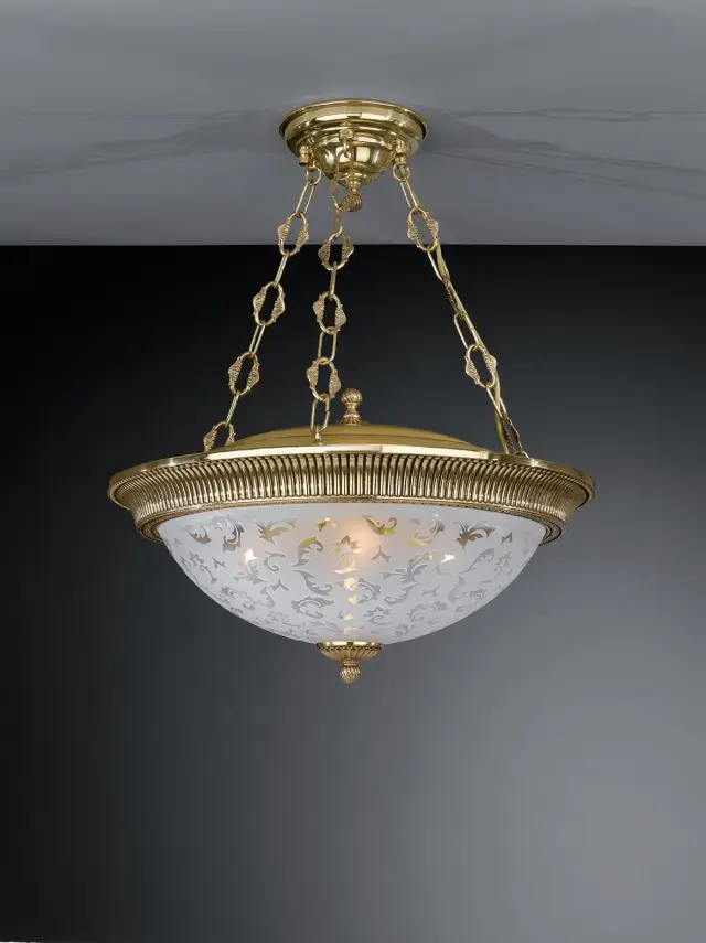 Люстра Reccagni Angelo PL 6312/4 — золотой
