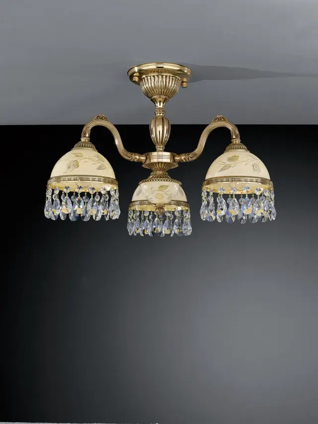 Люстра Reccagni Angelo PL 6326/3 — золотой