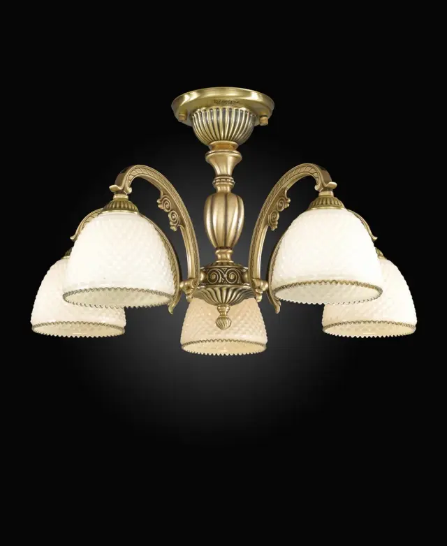 Люстра Reccagni Angelo PL 7025/5 — бронза