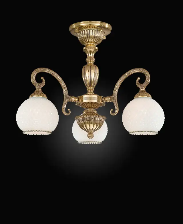 Люстра Reccagni Angelo PL 8520/3 — золотой