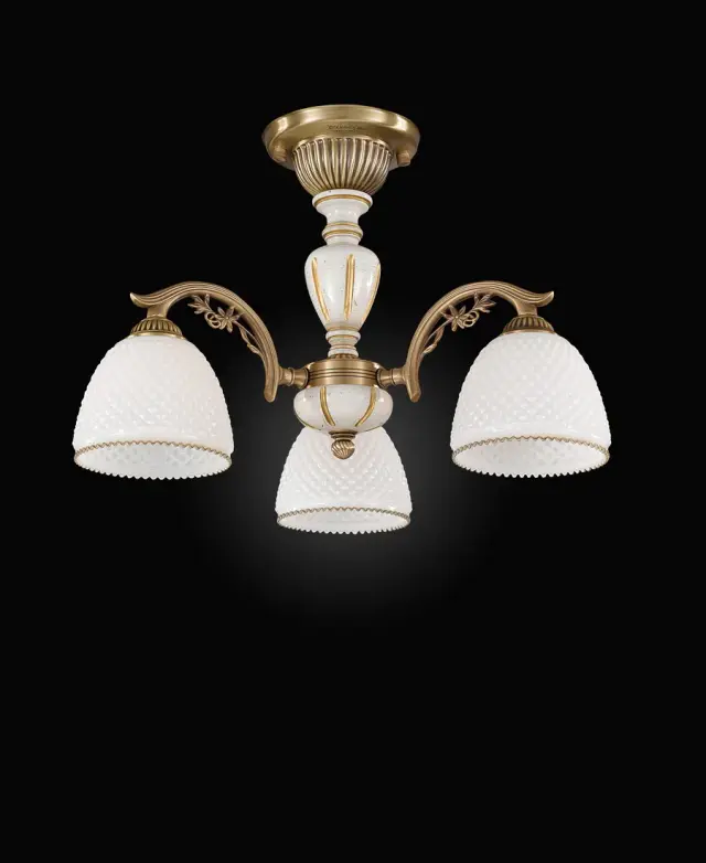 Люстра Reccagni Angelo PL 8626/3 — бронза