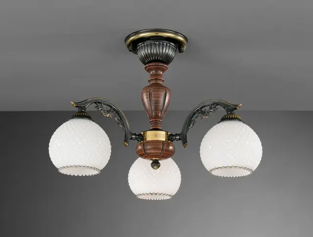 Люстра Reccagni Angelo PL 8630/3 — бронза