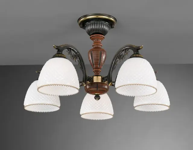 Люстра Reccagni Angelo PL 8631/5 — бронза