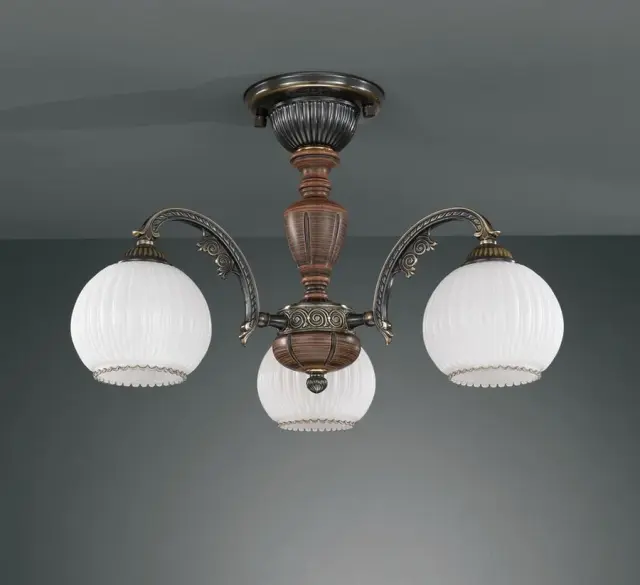 Люстра Reccagni Angelo PL 8920/3 — бронза