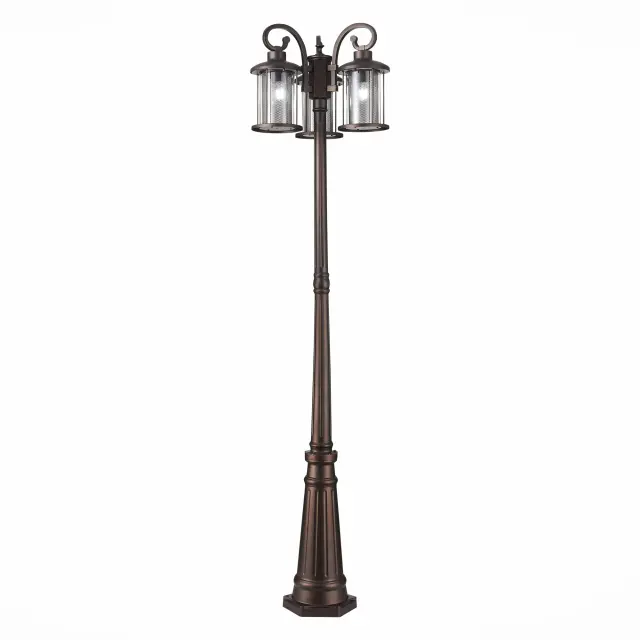 Фонарный столб ST Luce SL080.425.03 ЛАСТЕРО — коричневый