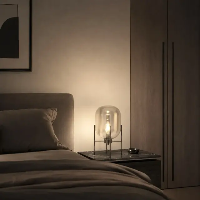 Настольная лампа ST Luce SL1050.704.01 БУРАСКА — черный, ракурс 3