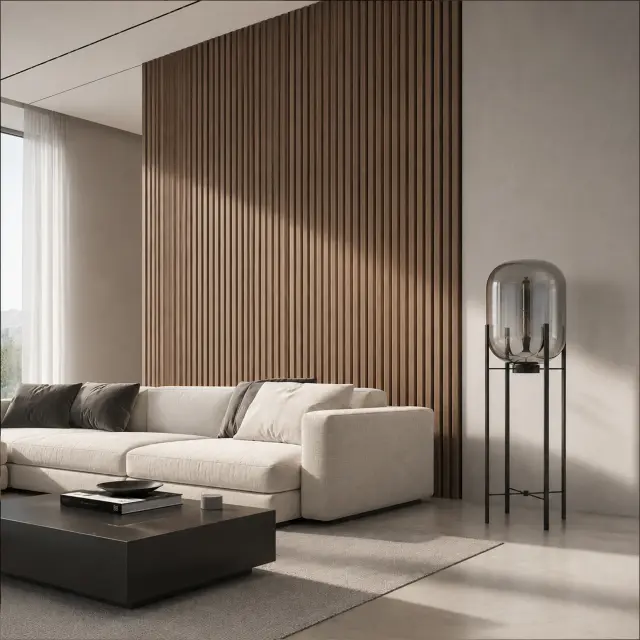 Торшер ST Luce SL1050.715.01 БУРАСКА — черный, ракурс 5