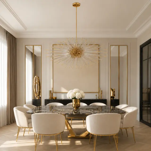 Люстра ST Luce SL1097.203.09 КАЛЛИО — золотой, ракурс 6
