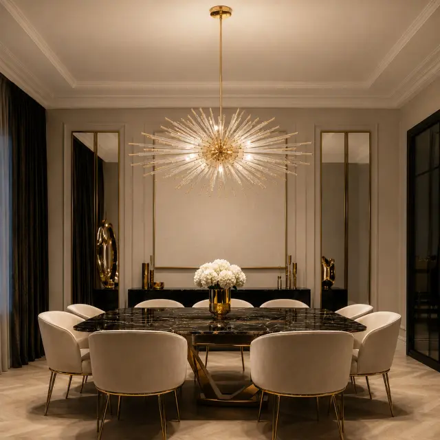 Люстра ST Luce SL1097.203.09 КАЛЛИО — золотой, ракурс 7