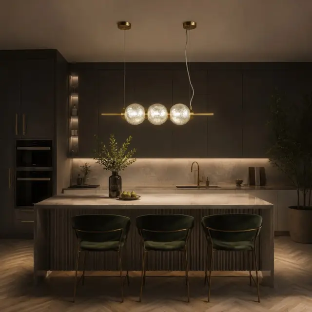 Светильник ST Luce SL1155.313.03 МАРЕНА — латунь, ракурс 5