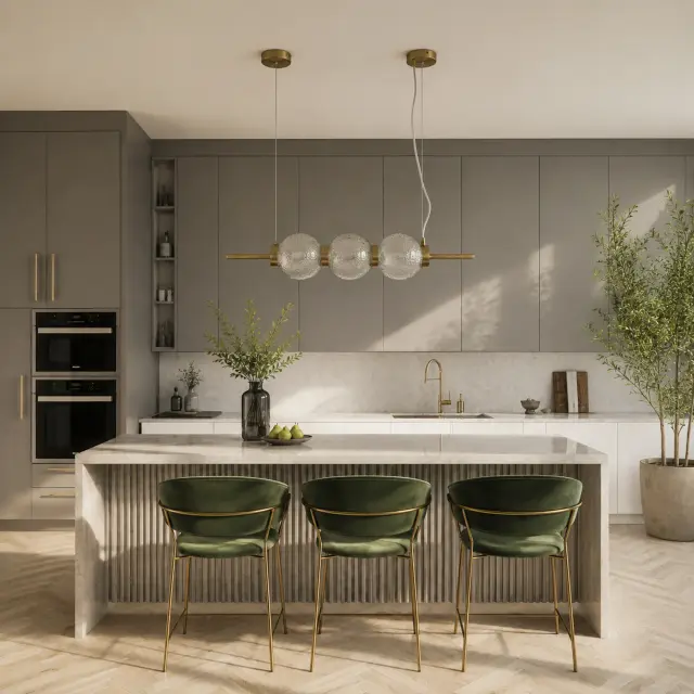 Светильник ST Luce SL1155.313.03 МАРЕНА — латунь, ракурс 6