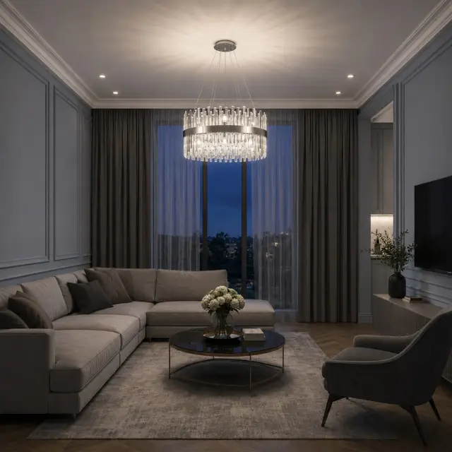 Люстра ST Luce SL1160.103.18 БАФО — хром, ракурс 9