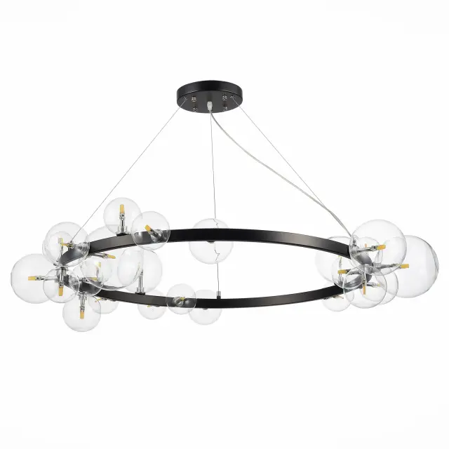 Светильник ST Luce SL1165.403.24 НЕКТОН — черный, ракурс 2