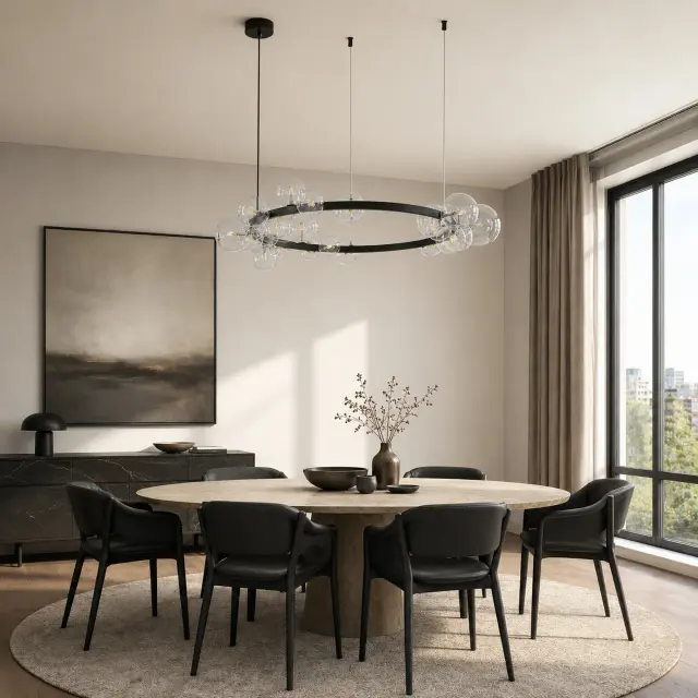 Светильник ST Luce SL1165.403.24 НЕКТОН — черный, ракурс 7