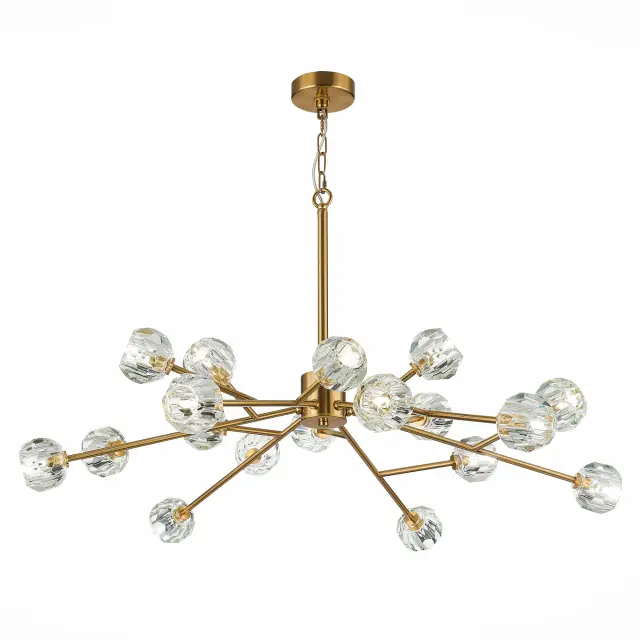 Люстра ST Luce SL1166.303.18 РОМАНО — латунь