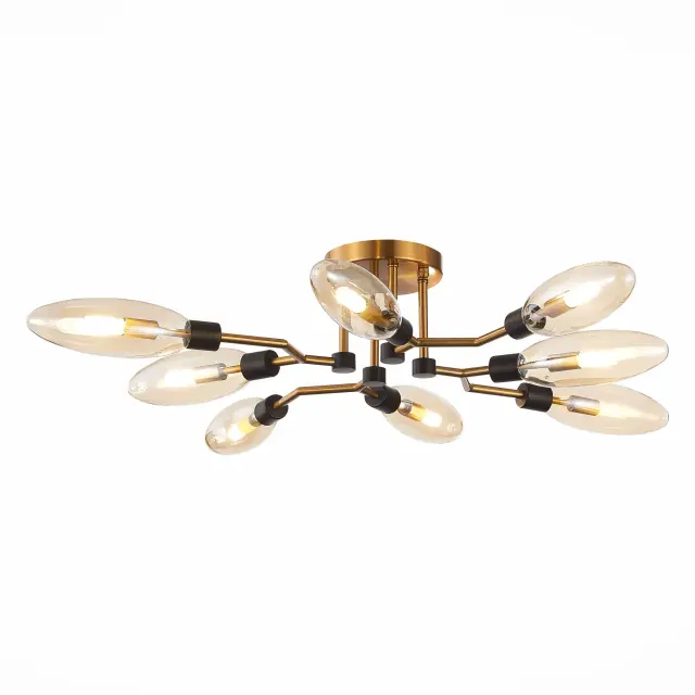 Люстра ST Luce SL1174.302.08 ДЕСИМА — латунь