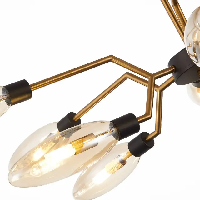 Люстра ST Luce SL1174.303.12 ДЕСИМА — латунь, ракурс 4