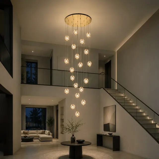 Светильник ST Luce SL1175.303.18 ПОРТИЧИ — латунь, ракурс 6