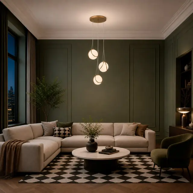 Светильник ST Luce SL1181.353.03 АЦЕРА — латунь, ракурс 6