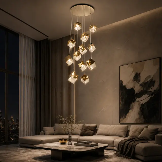 Светильник ST Luce SL1182.203.12 РИЕЛЛО — золотой, ракурс 4