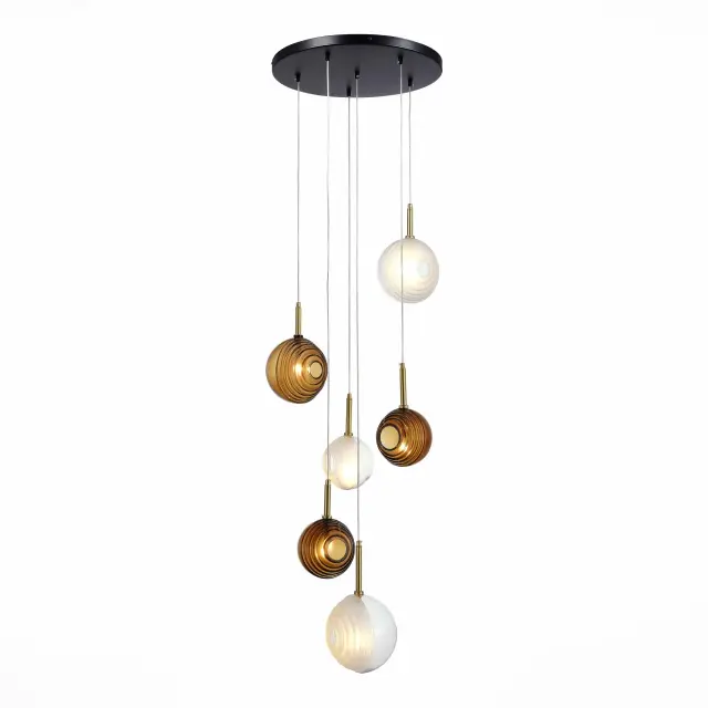 Светильник ST Luce SL1183.543.06 ФОЛИНЬО — черный