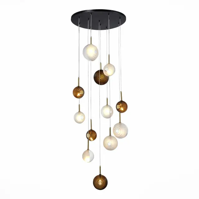 Светильник ST Luce SL1183.543.12 ФОЛИНЬО — черный