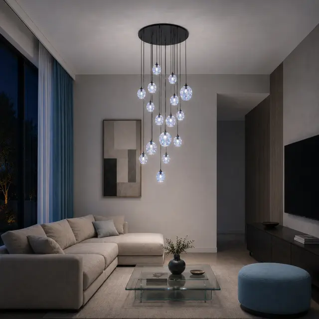 Светильник ST Luce SL1188.403.16 ДЕЗИ — черный, ракурс 5