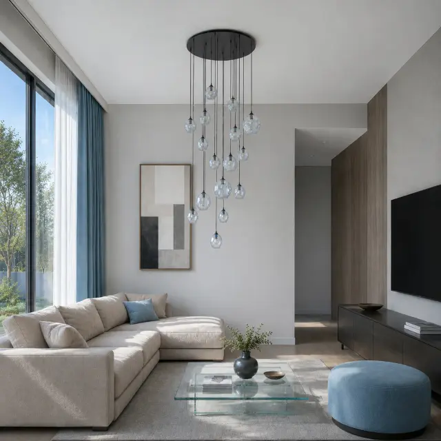 Светильник ST Luce SL1188.403.16 ДЕЗИ — черный, ракурс 6