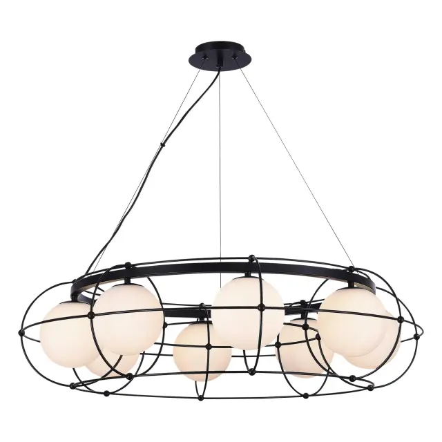 Люстра ST Luce SL1189.403.08 БЕАТА — черный