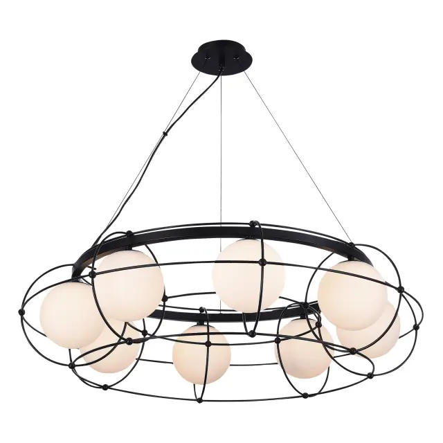 Люстра ST Luce SL1189.403.08 БЕАТА — черный, ракурс 3