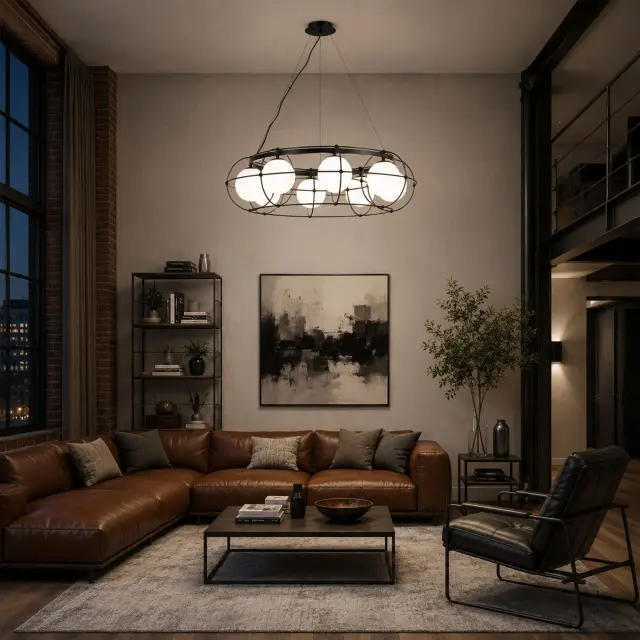 Люстра ST Luce SL1189.403.08 БЕАТА — черный, ракурс 6