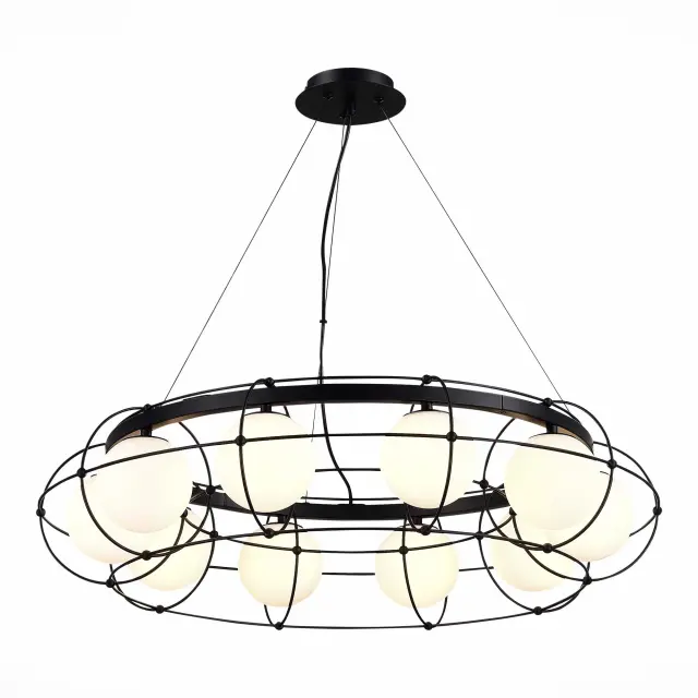 Люстра ST Luce SL1189.403.10 БЕАТА — черный