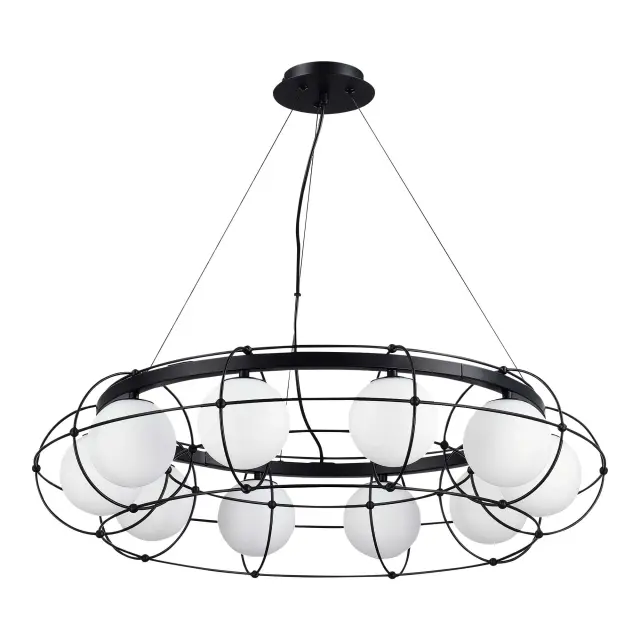 Люстра ST Luce SL1189.403.10 БЕАТА — черный, ракурс 2