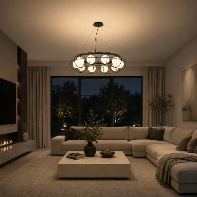Люстра ST Luce SL1189.403.10 БЕАТА — черный, ракурс 5
