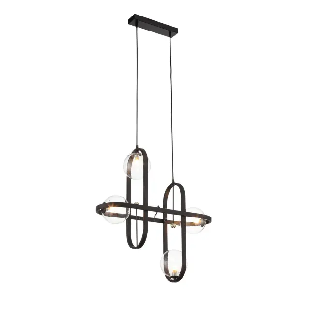 Светильник ST Luce SL1201.403.04 ЦИРКОНО — черный