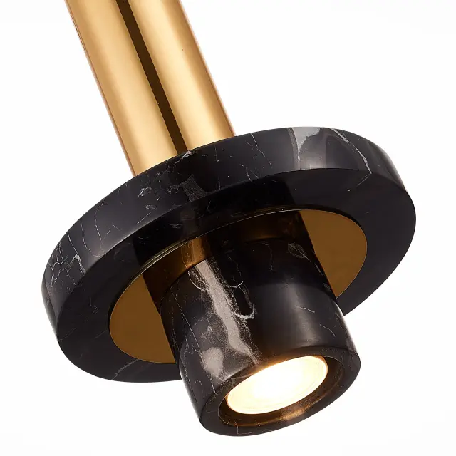 Светильник ST Luce SL1210.403.01 ПЬЕТРА — золотой, ракурс 3