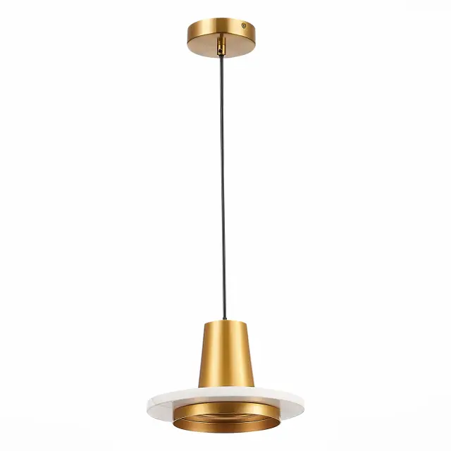 Светильник ST Luce SL1212.203.01 ОЛЬТАРНО — латунь, ракурс 2